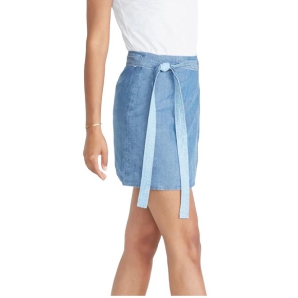 Marine Layer Poppy Reversible Wrap Skirt - Picture 3 of 5